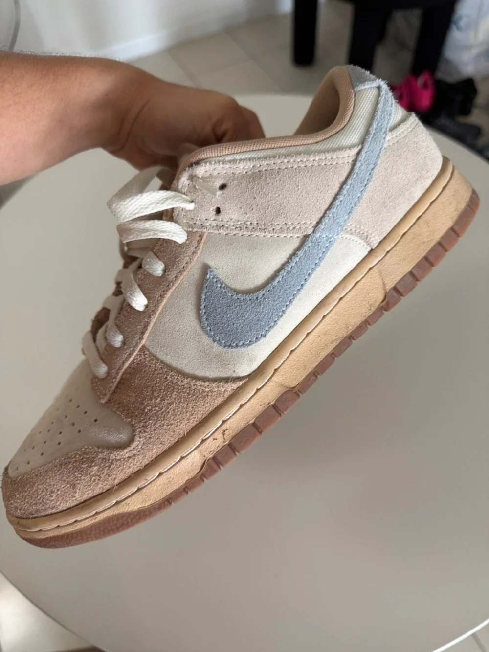 Nike Dunk Low Sanddrift Light Armory Blue Sneaker‎
